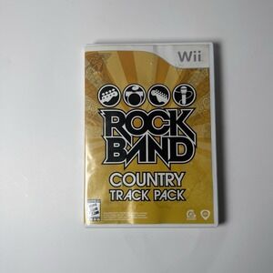 Rock Band: Country Track Pack (Nintendo Wii, 2009)